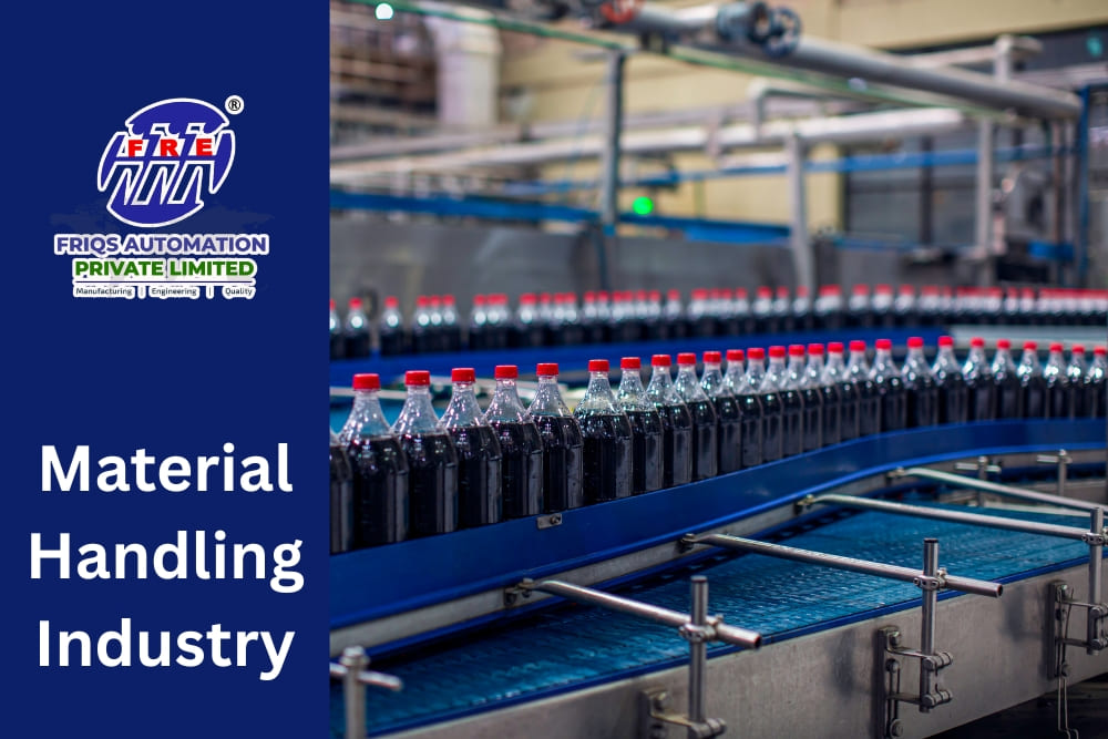 Material Handling Industry Automation Panel Provide by FRIQS Automation Private Limited